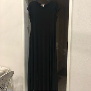 Long black dress by Michael Kors